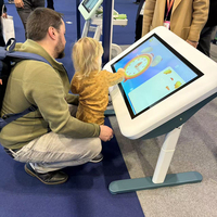 Mesa de Juego Interactiva Táctil Capacitiva Android de 32 Pulgadas con Altura Ajustable Polikids para Jugar