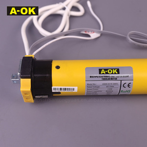 A-OK AM45-8/19-QMEL AC entrée Ultra tout à fait électronique limite Radio <span class=keywords><strong>moteur</strong></span> tubulaire volets roulants obturateur 45mm <span class=keywords><strong>AOK</strong></span> - Product Image 3