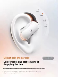 หูฟังไร้สาย Anker Soundcore V40i A3878 แบบ Open Ear ปรับระดับได้ 4 ระดับ พร้อมตะขอเกี่ยว  กันน้ำ IP55 เหมาะสำหรับออกกำลังกาย สวมใส่สบาย ชุดหูฟังบลูทูธ - Product Image 5