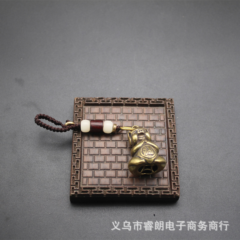 Lucky Pig (White Bodhi Pendant)