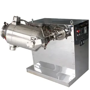 Stainless steel 200L 3d mixer machine 360 rotate 3D motion mixer dry powder mixing equipment