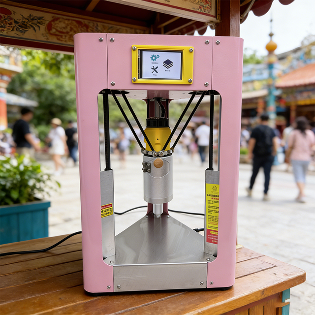 New Food Safe Semi Automatic USB 3D Printer Candy Using Isomalt Build Material Professional Sugar Painting 3D Printer