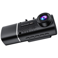 Dashcam oculto de 1,5 pulgadas para coches Black Box 4K + 1080 Lente dual Monitoreo de estacionamiento las 24 horas GPS + WiFi Tablero de grabación dual inalámbrico