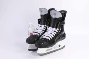 Patines profesionales de hockey sobre hielo de fibra de carbono POROS FTI 2 FIT 3 tamaño 9,0 9,5 para juegos de hockey para adultos - Product Image 2