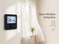 Termostato Inalámbrico Programable Ecológico y Moderno para Calderas, Ideal para Calefacción de Apartamentos, con Fácil Instalación