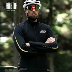 LAMBDA Reflective Winter Special Windproof Black Men Wear Thermal Cycling Jacket