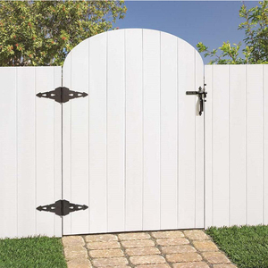 Trung Quốc Sản Xuấ<span class=keywords><strong>t</strong></span> Kim Loại Gỗ Màu Đen Cổng Hàng Rào Kit Với Bài Dây Đeo Bản Lề Dễ Dàng Lắp Ráp Thép Mạ Kẽm Khung Kẽm Bề Mặ<span class=keywords><strong>t</strong></span> Cho Nông Nghiệp - Product Image 6