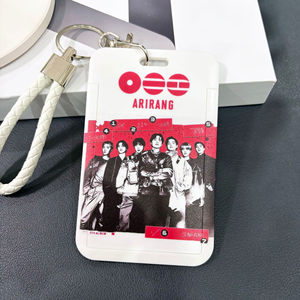 Porta Tarjetas de Plástico KPOP Jungkook Jimin V con Colgante de Cuerda Blanca, Funda Protectora para Tarjetas de Identificación, Fotos, Tarjetas de Autobús, Regalo para Fans de RM SUGA <span class=keywords><strong>JIN</strong></span> <span class=keywords><strong>J</strong></span>-<span class=keywords><strong>Hope</strong></span> - Product Image 5