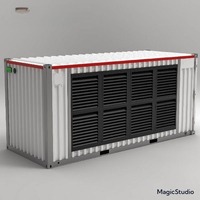 Modèle de centre de données intelligent modulaire mobile conteneurisé de télécommunications d'urgence de la marque SZT, modèle SZT-2000, monté sur véhicule