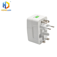 Adaptor kustom Universal Travel Adaptor Universal steker perjalanan USA