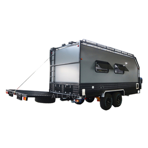 Caravane mobile tout-terrain 6 couchages avec <span class=keywords><strong>auvent</strong></span>, remorque de camping professionnelle, voitures de camping, caravane américaine à vendre au Qatar - Product Image 2