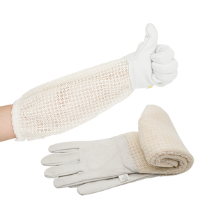 Guantes de Apicultura Ultra Mesh de Tres Capas con Ventilación de Red, Protegen Completamente tus Manos con Piel de Cabra, Nuevo Estado - Product Image 1