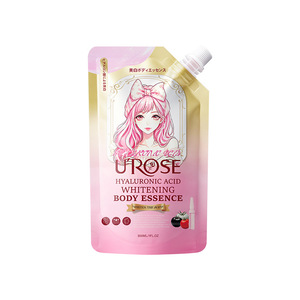 Essence corporelle éclaircissante à l'acide hyaluronique Urose 500 ml pour femmes, lotion hydratante pour éclaircir la peau - Product Image 2