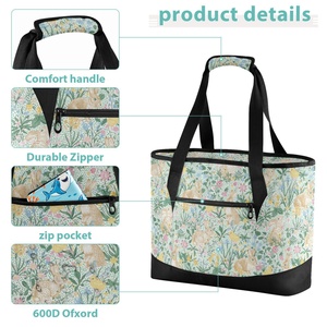 Wholesale Hot Selling Customs Insulated <b>Lunch</b> <b>Bag</b> Kids Large Cooler <b>Bag</b> Food <b>Lunch</b> <b>Tote</b> Handbags - Product Image 5