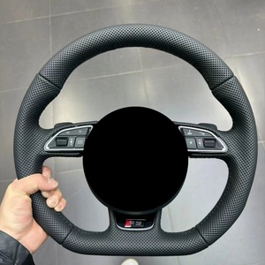 Accesorios para Automóviles Más Vendidos, Volante de Cuero y Fibra de Carbono para Audi S6 S7, Juego Completo de Volante para Automóvil - Product Image 2
