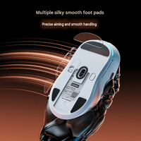 Grosir Mouse Gaming LENOVO GM11 2.4GHz USB Desain Ergonomis Tangan Kanan Sensor Optik PAW3311 RGB Backlit Dapat Diprogram