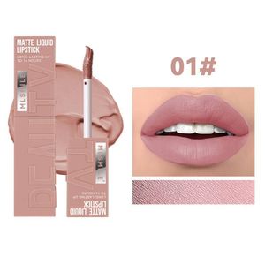 Best Selling Red Nude Matte Velvet Liquid <b>Lipstick</b> Set 6ml Private Label Custom Makeup Lip Gloss - Product Image 5