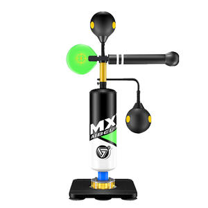 Saco de <span class=keywords><strong>boxeo</strong></span> giratorio multifuncional, altura ajustable, entrenamiento, de pie, con bola de velocidad - Product Image 6