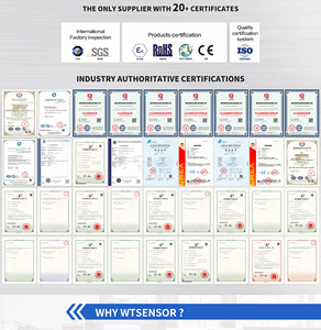 Đánh giá bảo vệ hoạt động 40 mbar Cảm biến áp suất tĩnh Cảm biến áp suất chênh lệch 0.075% độ chính xác cao - Product Image 5