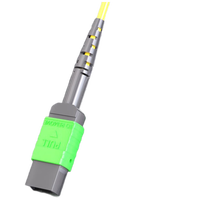 Câble de raccordement MTP de 1 m (3 pi), MTP-8 APC (femelle) vers MTP-8 APC (femelle), 8 fibres, monomode (OS2), Plenum (OFNP), 0,35 dB max, Type B