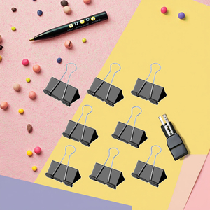 2025 New XS Văn Phòng Văn Phòng Phẩm Kim Loại Lớn Chất Kết Dính Clip 200Pcs Bulldog Hỗn Hợp Kích Thước 51Mm + 41Mm + 32Mm + 25Mm + 19Mm + 15Mm Kẹp Giấy - Product Image 4