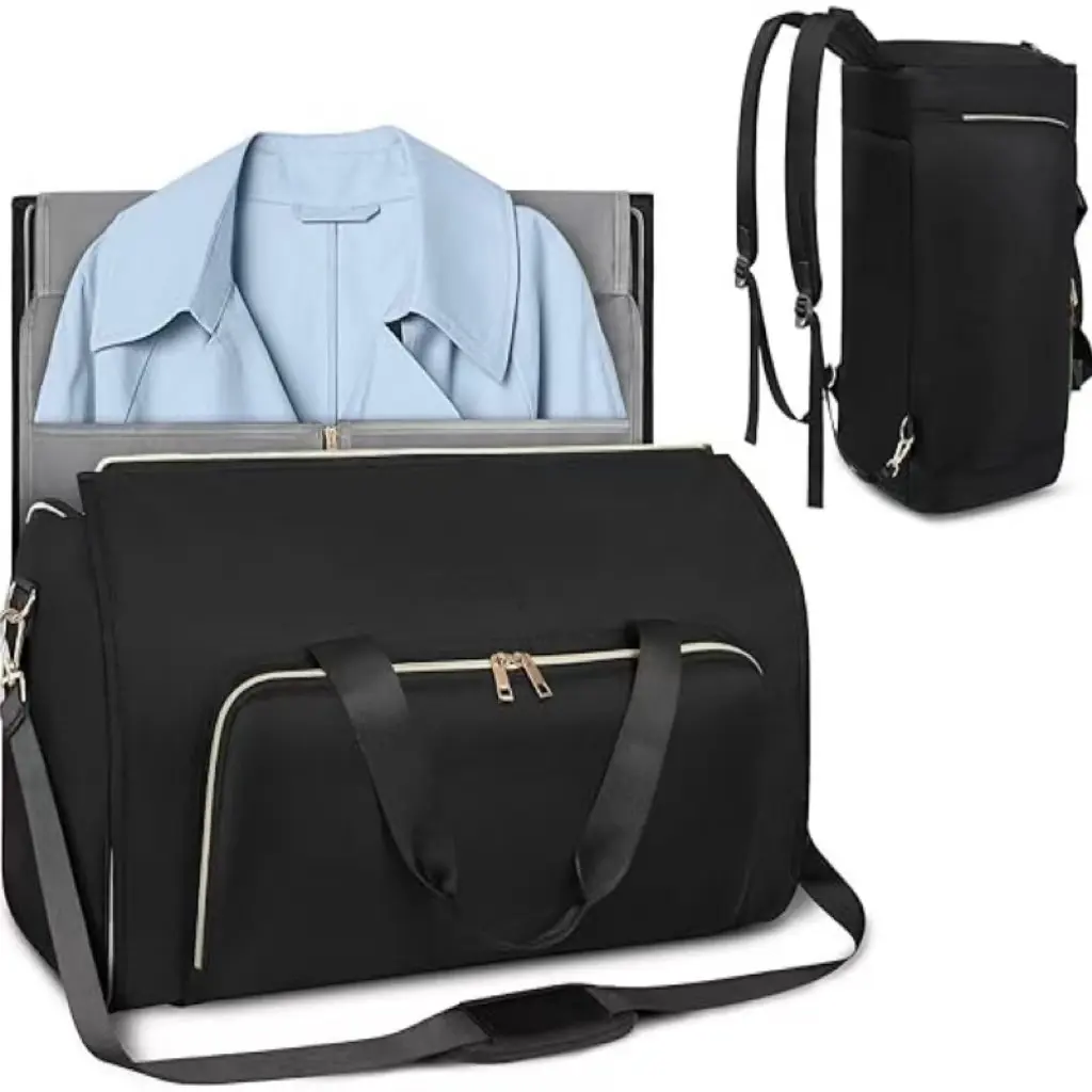 Novo design de nylon OEM de alta qualidade grande capacidade 4 em 1 multifuncional mala de viagem organizador de negócios mochila masculina