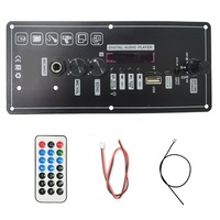 Microphone universel Haut-parleur BT avec carte d'amplificateur de puissance miniature montée sur véhicule