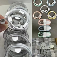 Câble de charge rapide Type-C TPE 1m avec conducteur en cuivre pur pour iPhone et Android