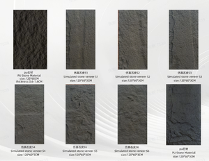 Panneau de décoration 3D en <span class=keywords><strong>pierre</strong></span> champignon, revêtement mural artificiel pour extérieur, intérieur, revêtement mural décoratif pour villa, hôtel, grande dalle de <span class=keywords><strong>pierre</strong></span> - Product Image 5