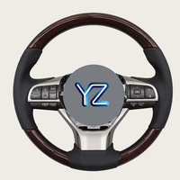 Volant chauffant en bois durable YZ Sports Refit pour Lexus IS F IS200 IS250 IS300 RX350 NX LS460, pièces de tuning pour l'intérieur de la voiture