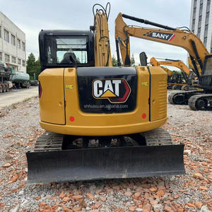 Excavatrice Cat 308E2 CR, mini-excavatrice hydraulique Cat 308E2, d'occasion, 8 tonnes, chenilles, bon état, faible nombre d'heures, matériel de construction - Product Image 2