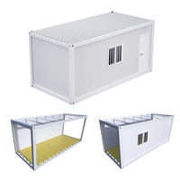 TOPPRE Mini Mobile, conteneur habitable de 20 pieds, conteneur intelligent mobile, assemblage de conteneur, mini-maison, structure en acier léger, conteneur détachable, maison conteneur