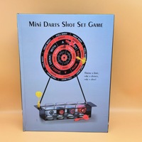 Mini jeu de fléchettes magnétiques de table avec support en fer. Jeu de société amusant pour boire en groupe, idéal pour le divertissement et les rassemblements sociaux.