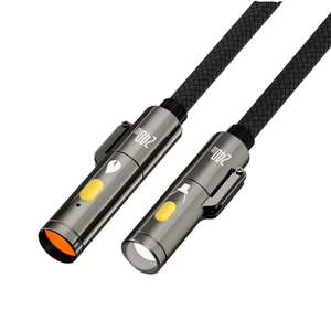 Cavo Dati <span class=keywords><strong>TUTI</strong></span> 5A a Ricarica Rapida 4-in-1 in Nylon Intrecciato Tipo-C 1m per Telefoni e Power Bank - Product Image 6
