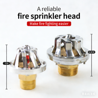 Tête de pulvérisation rotative à réaction rapide 360°, ampoule en verre, équipement et accessoires de lutte contre l'incendie
