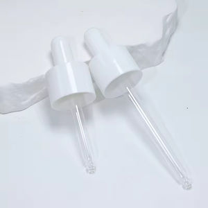 Ensemble de flacons cosmétiques ronds en verre transparent avec compte-gouttes pour essence, concentré et lotion, 30 ml, 40 ml, 50 ml, 100 ml, 120 ml - Product Image 4