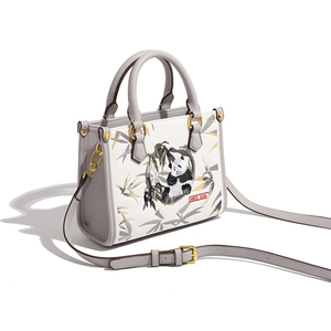 Exquisite Embroidered Handbag Featuring Adorable <strong>Pandas</strong> and Bamboo Chinese-style Shoulder <strong>Bag</strong>, Fashionable Women's Crossbody <strong>Bag</strong> - Product Image 6