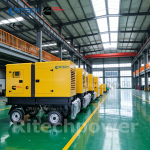 <b>Generators</b> 100kVA 200kVA 250KVA 30kVA 50kVA Trailer 200KW Silent 3 Phase Industrial Backup Genset RT-PS250-30 250 Kva <b>Generator</b> - Product Image 2