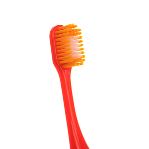 Poils de couleur moyennement durs de qualité supérieure Trou à 360 degrés pour enlever les taches de dents Brosse à dents adulte - Product Image 5