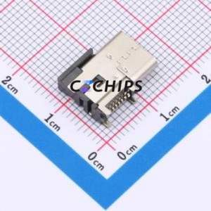 GT-USB-7094A USB <b>Connector</b> SMD <b>Connector</b> ( <b>Connector</b> Type: Type-C )( Protocol Standard: USB 2.0 )( Gender: Female ) - Product Image 2