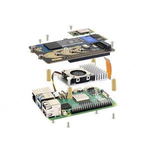 Adaptateur PCIe vers 2 ports M.2 HAT+ (B) Waveshare pour Raspberry Pi 5, compatible avec les SSD NVMe M.2 de taille 2280/2260/2242/2230 - Product Image 4