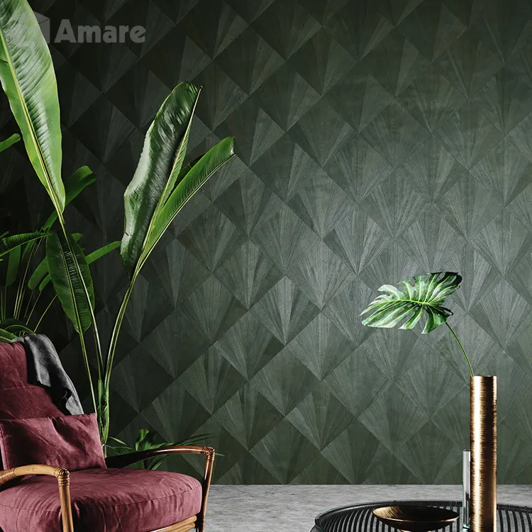 Professionele Behangfabriek Levert Luxe Handgemaakte 3d Natuur Houtfineer Wallpapers Voor Huisdecoratie