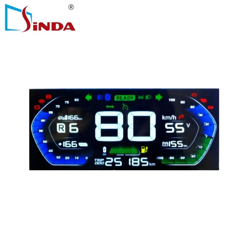 لوحة تحكم تعمل باللمس مقاس 7 بوصة مخصصة بسعر المصنع شاشة LCD للسيارة