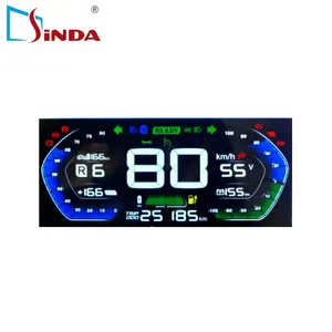 Preço de fábrica Personalização Painel de toque LCD de 7 polegadas para carro