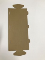 Vente en gros de tubes postaux triangulaires en papier brun kraft ondulé Boîte postale pour boîtes d'emballage de fleurs parapluie