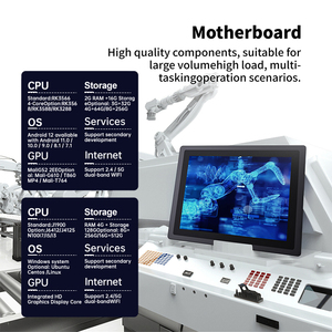 Ip65 Waterdicht Fanless Industriële Touchscreen Paneel Pc 10 "12" 15 "17" 19 "1000 Nits Linux/Win 10 <span class=keywords><strong>Embedded</strong></span> Robuuste Industriële Pc - Product Image 6