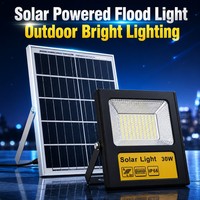 Projecteur solaire LED extérieur super lumineux, à économie d'énergie, étanche IP67, 30w 60w 100w 200w 300w 400w