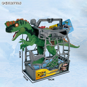 A batteria mobile realistico simulato dinosauri modello in movimento e camminare giocattoli <span class=keywords><strong>Jurassic</strong></span> con luce e suono per i ragazzi - Product Image 6