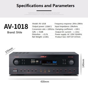 Dual Channel 150W Professional <strong>Karaoke</strong> Home Theater <strong>Mixer</strong> Amplifier - Product Image 4
