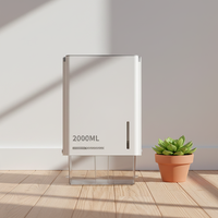 Déshumidificateur compact 2L, design portable pour la maison et le bureau, avec certifications CE/UKCA/UL/ROHS